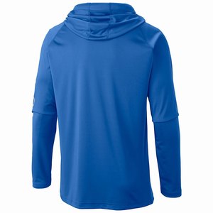 Columbia PFG Terminal Tackle™ Hoodie Herr Blå/Grå (WFTZS9862)